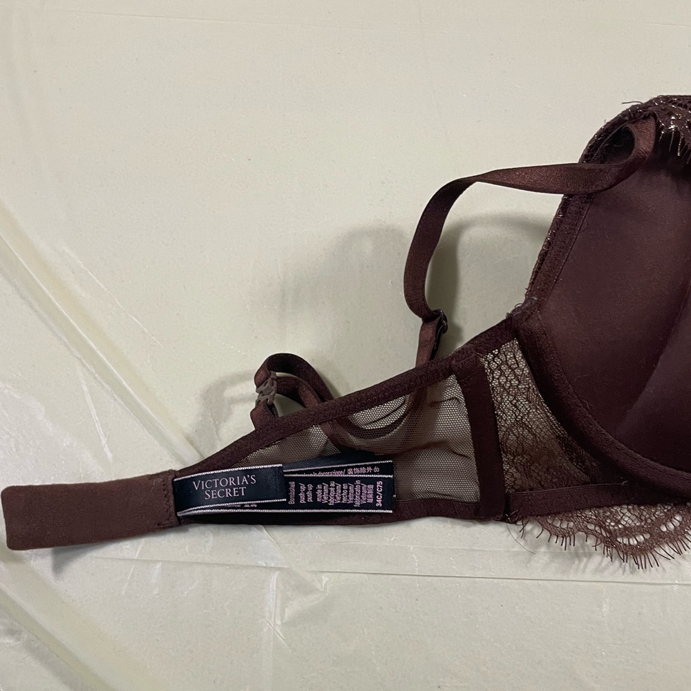 Victoria's Secret Deep Brown Lace Bra - Picture 13 of 15